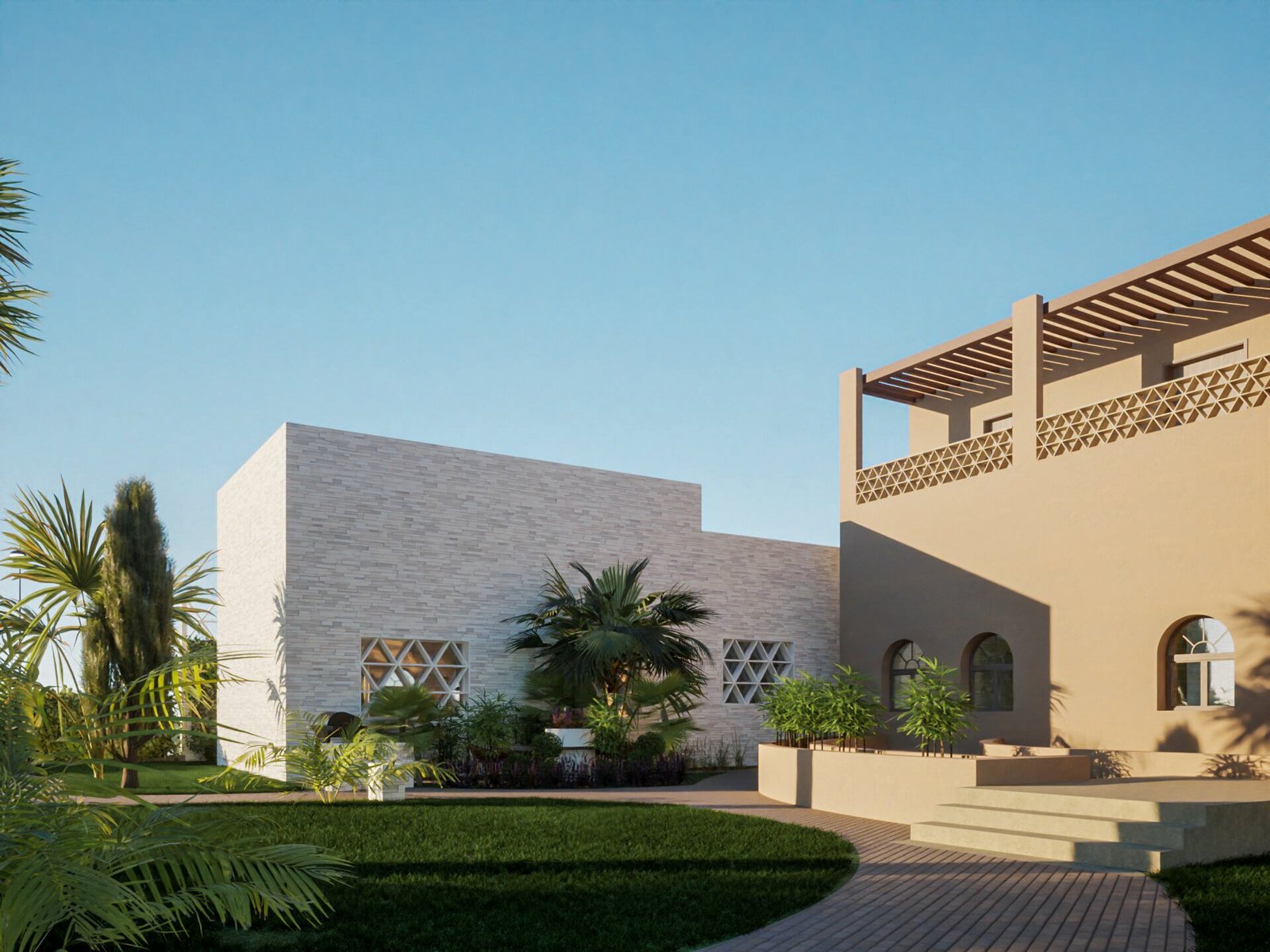 SHUWAIKH VILLA LANDSCAPE DESIGN PROJECT, KUWAIT, 2024