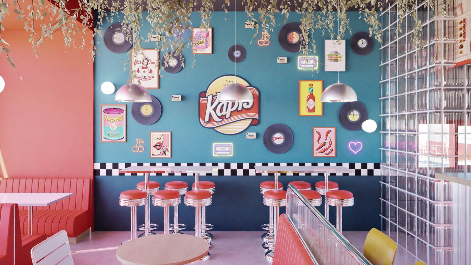 KAPIS DINER INTERIOR DESIGN, MONTENEGRO, 2025
