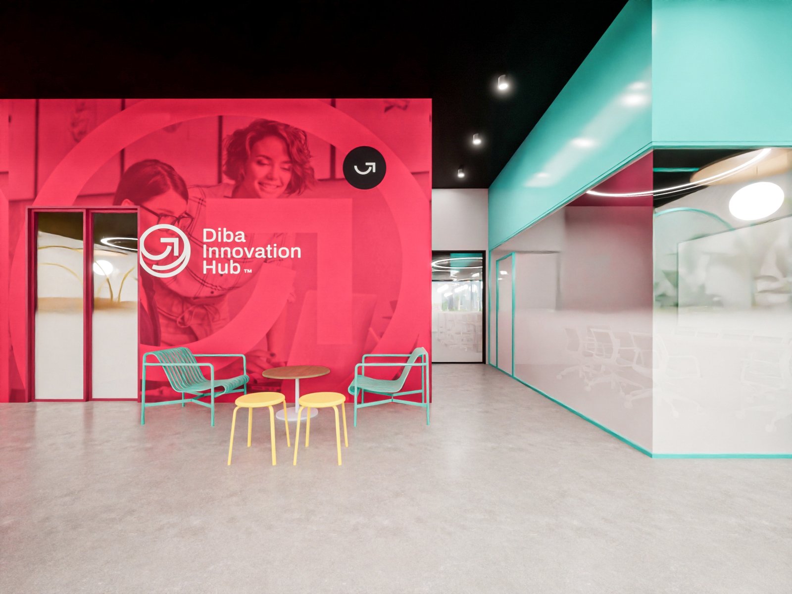 DIBA INNOVATION HUB INTERIOR DESIGN PROJECT, UZBEKHISTAN, 2022