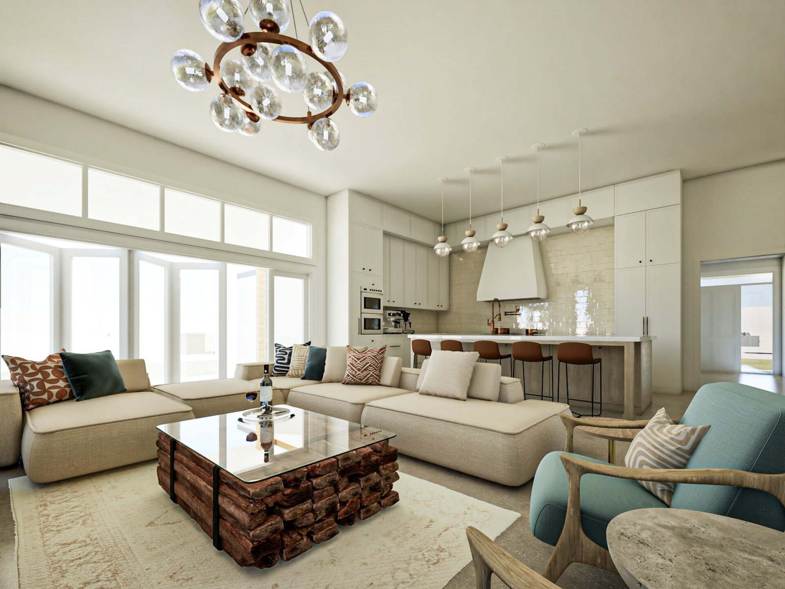 SPANGLER VILLA INTERIOR DESIGN PROJECT, FLORIDA, 2024