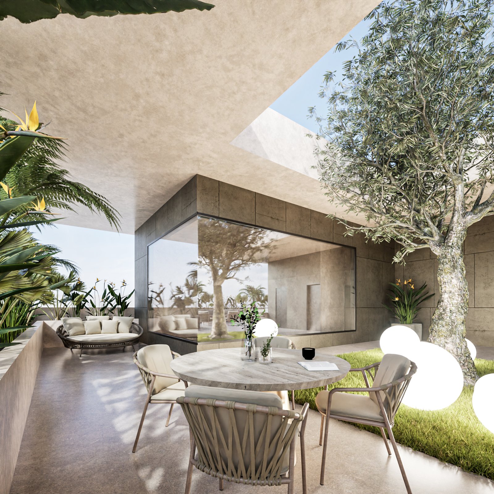NUWAIF VILLA ROOFTOP DESIGN PROJECT, KUWAIT, 2025